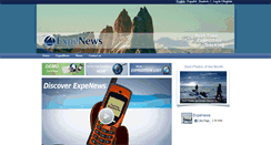 Desktop Screenshot of expenews.com
