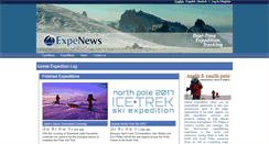 Desktop Screenshot of icetrek.expenews.com
